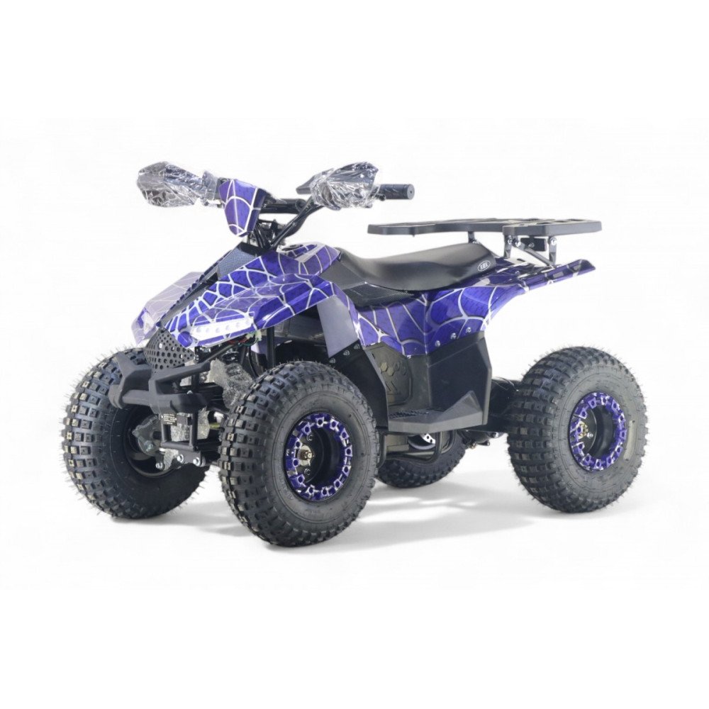 Детский электроквадроцикл LEON 48V синий спайдер