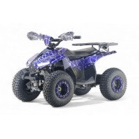 Детский электроквадроцикл LEON 48V синий спайдер