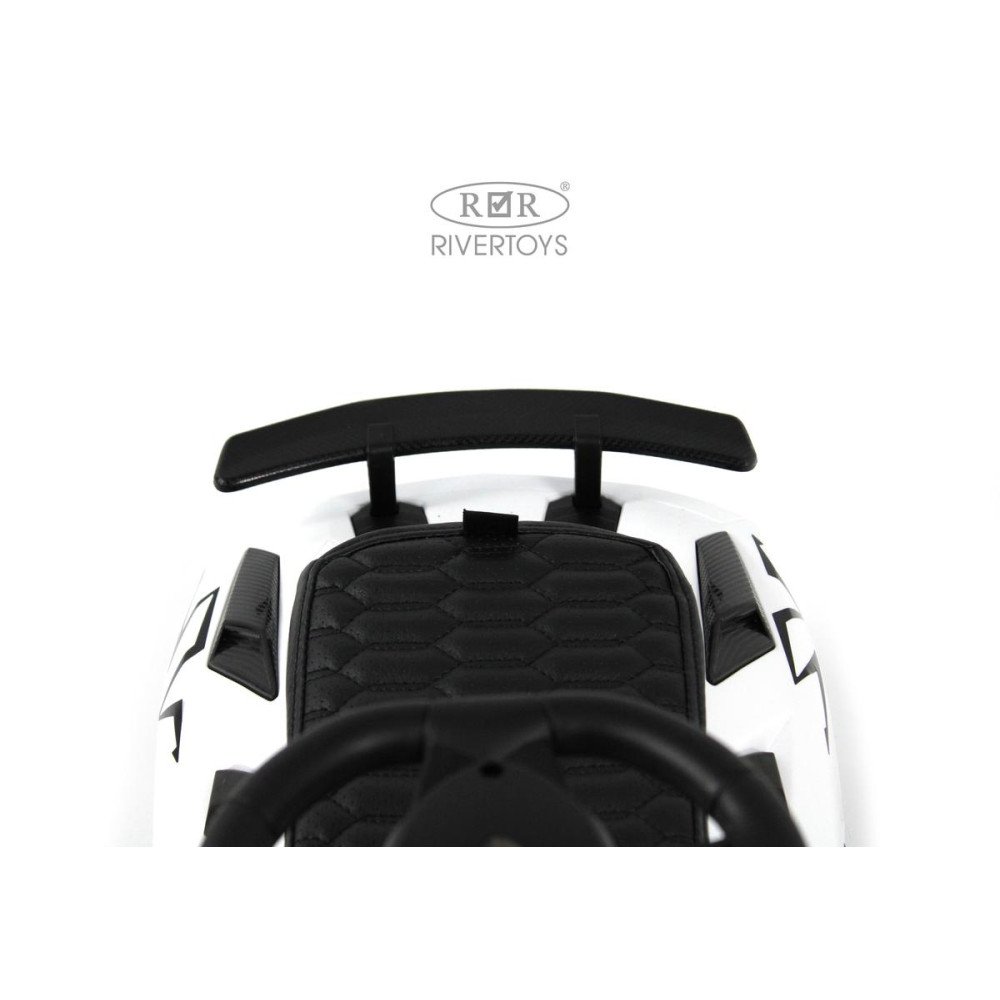 Детский толокар Lamborghini M555MM-D белый