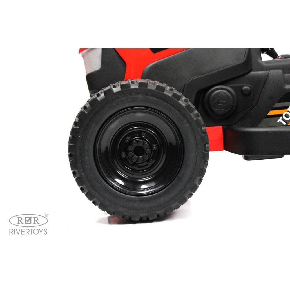 Детский электромобиль трактор H888HH красный