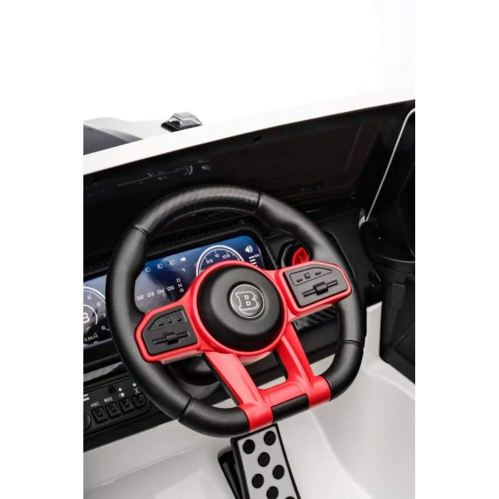 Детский электромобиль Brabus Z777ZZ белый