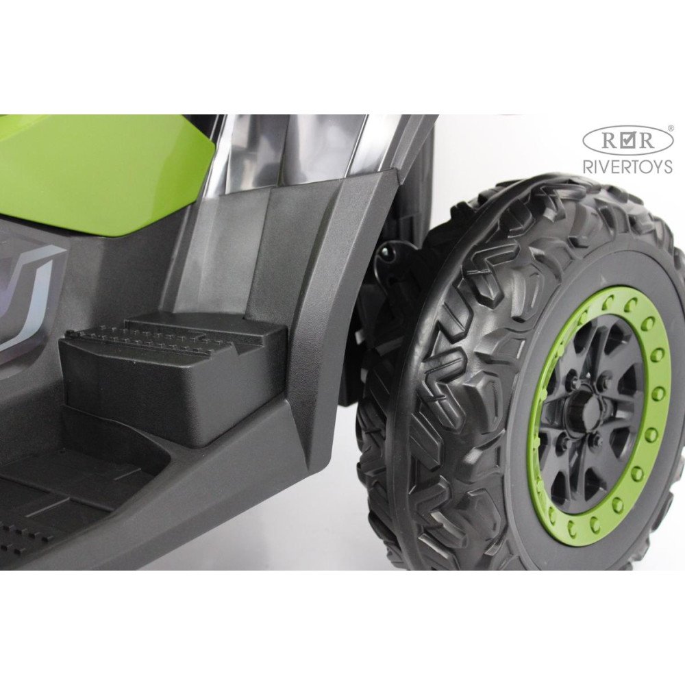 Полноприводный электроквадроцикл T001TT 4WD зеленый
