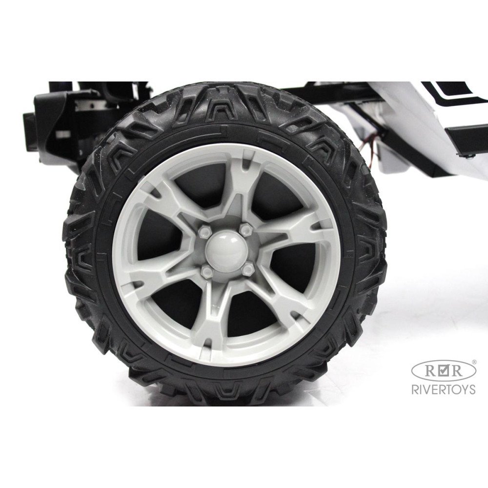 Полноприводная детская машина Jeep Wrangler T222TT 4WD белый