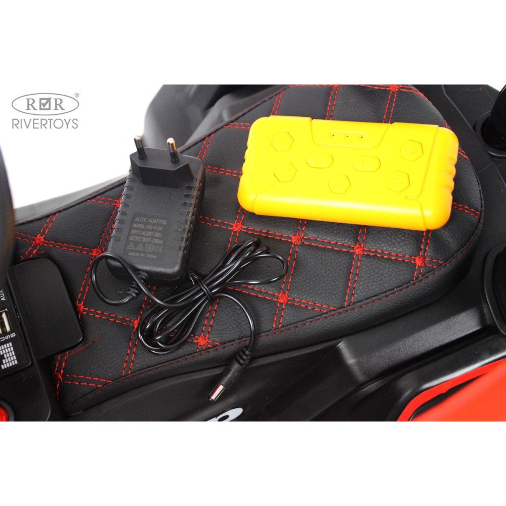 Детский электромобиль JEEP G003GG красный