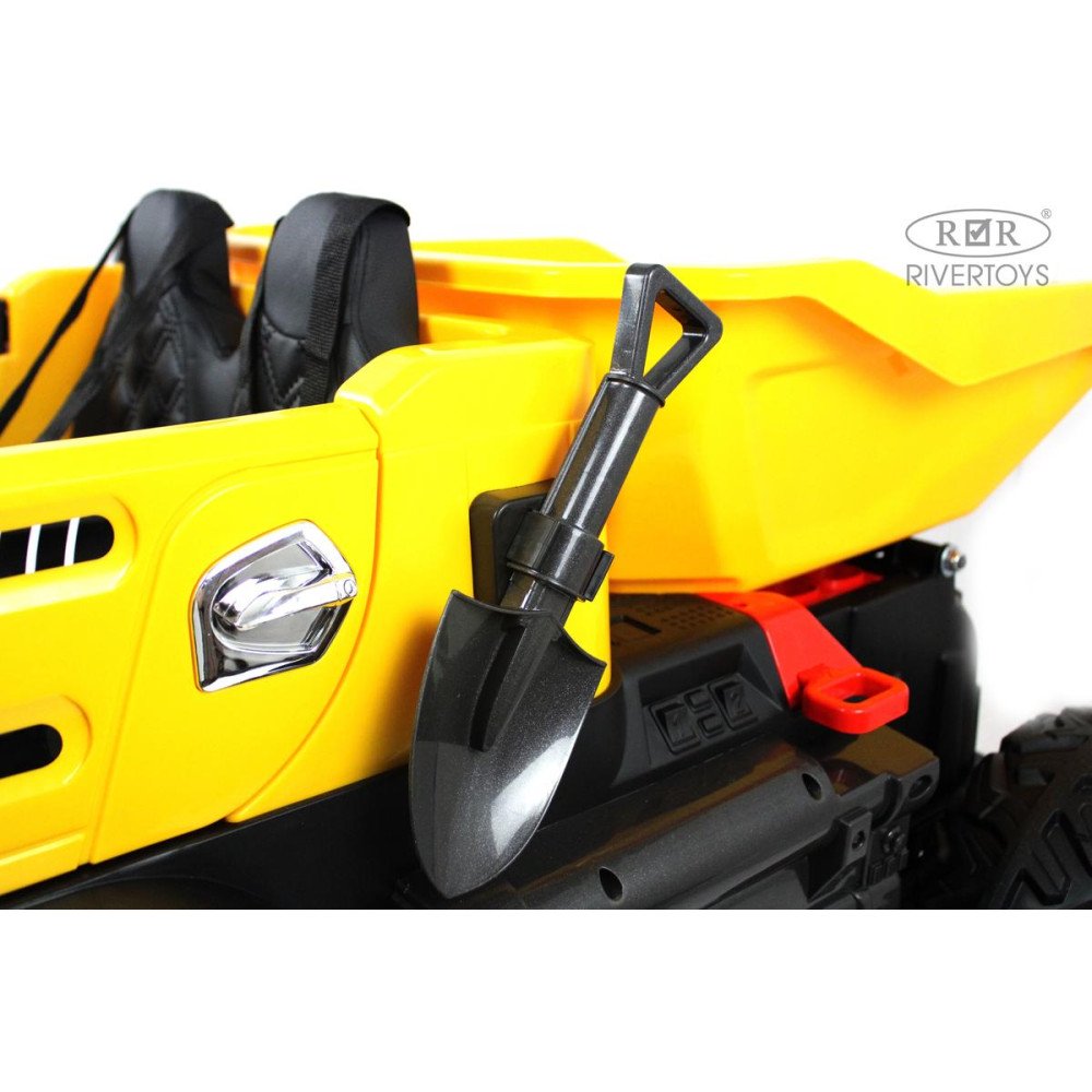 Детская машина грузовик K777AM желтая
