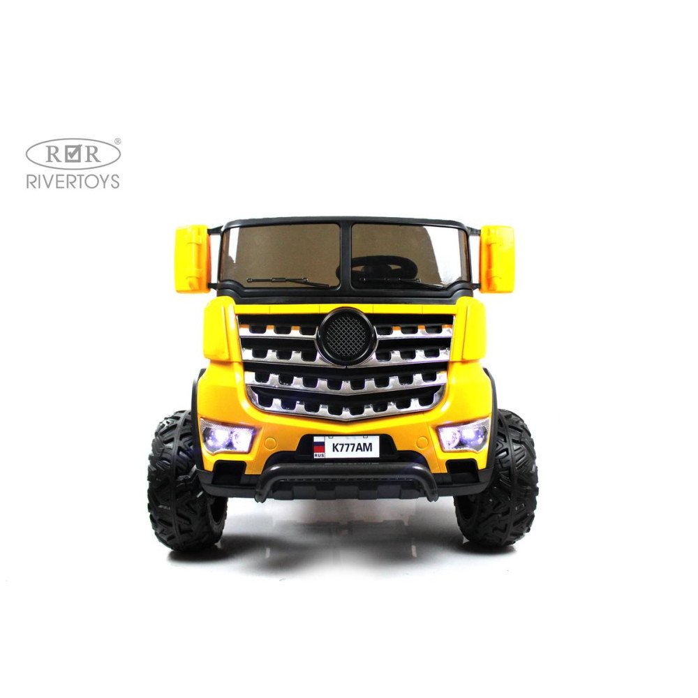 Детская машина грузовик K777AM желтая