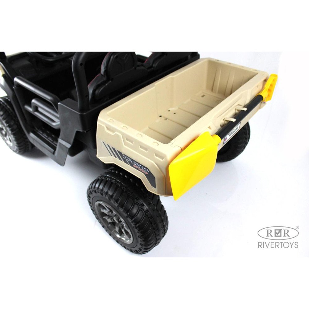 Детский электромобиль H005HH кремовый