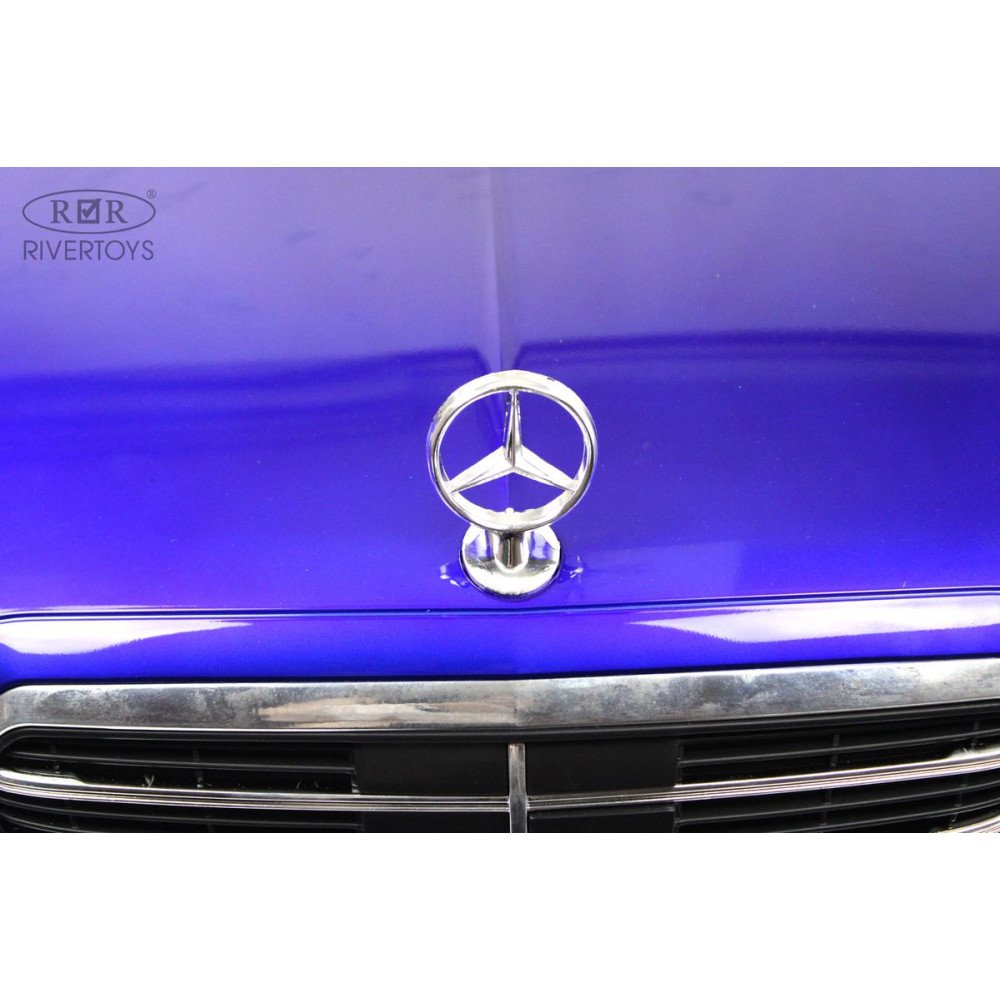 Детская машина Mercedes-Benz М333БХ синий глянец, полный привод