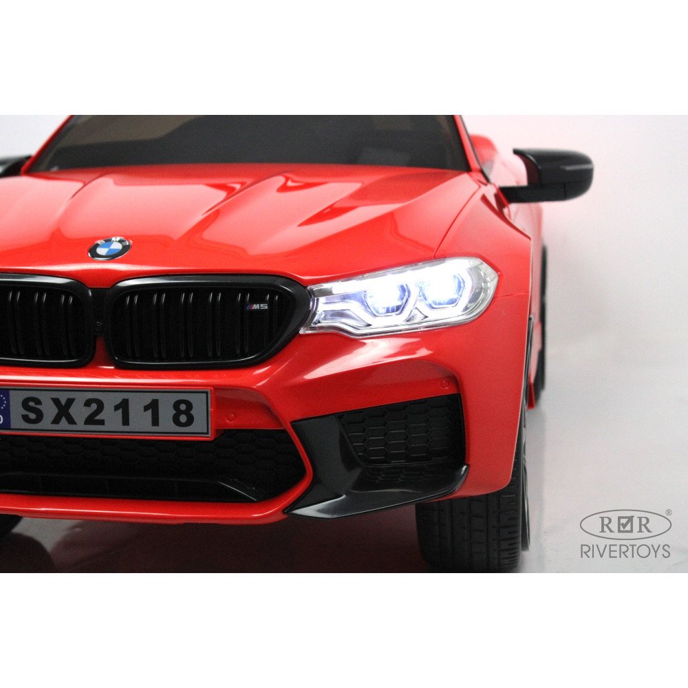 Электромобиль BMW M5 Competition (A555MP) красный