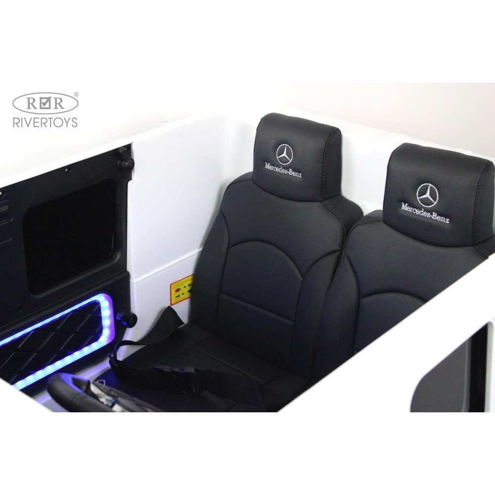 Детский джип Mercedes-AMG G63 (G111GG) белый, полный привод