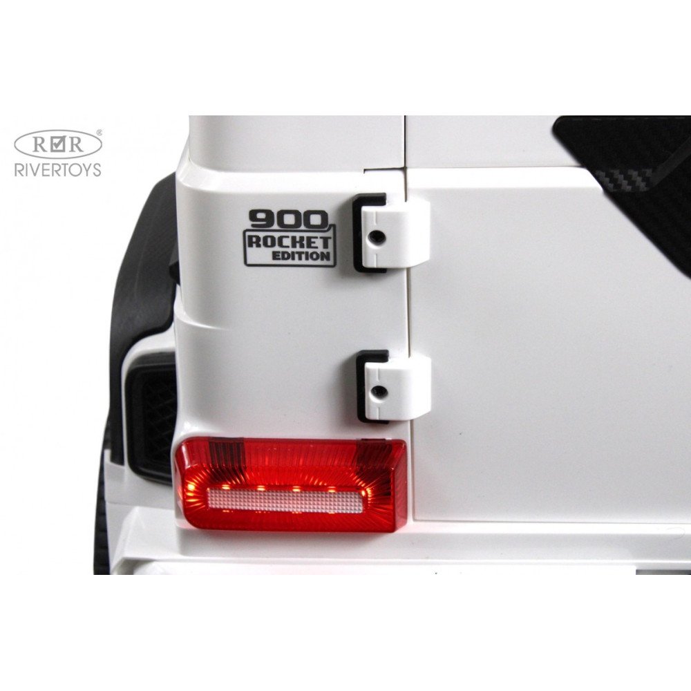 Детский автомобиль Mercedes-Benz Brabus Z888ZZ белый