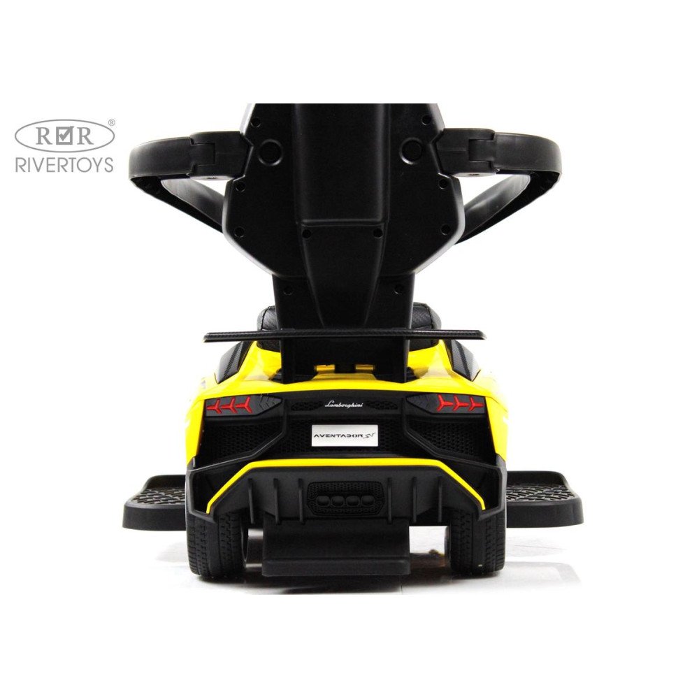 Детский толокар Lamborghini M555MM-H желтый