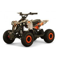 Скоростной электроквадроцикл MARK оранжевый, детский