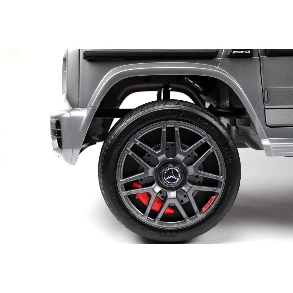Детский электромобиль Mercedes-Benz G63 (K999KK) серый глянец