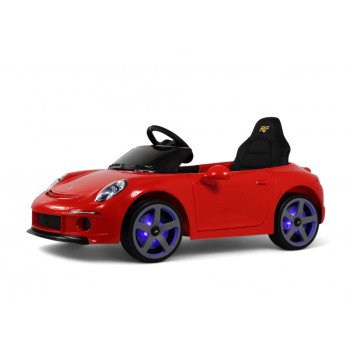 Электрический детский автомобиль Porsche 911 RUF (A444AA) красный