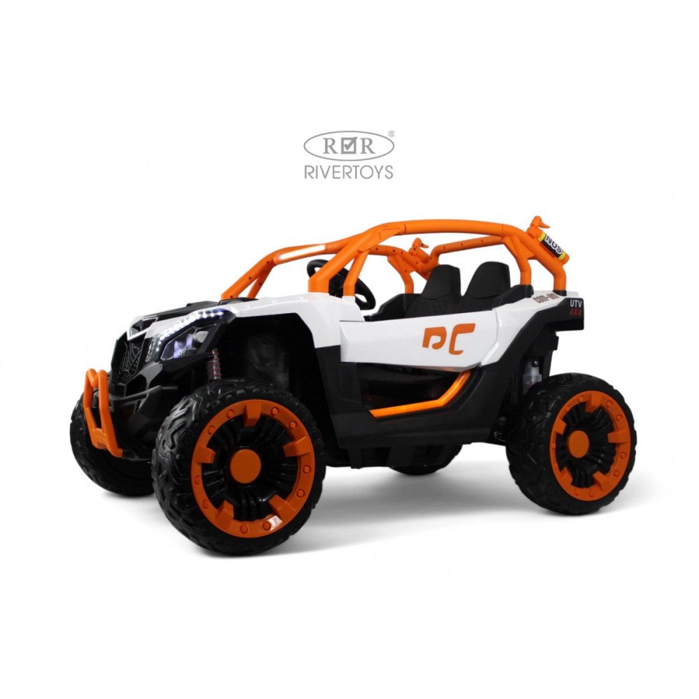 Детский машина X707XX бело-оранжевая