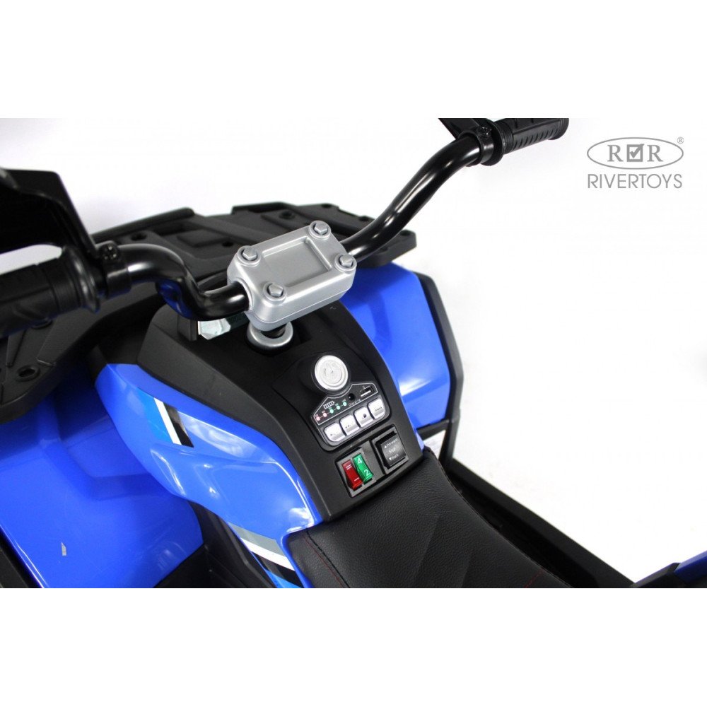 Детский квадроцикл K001AM синий, 4WD