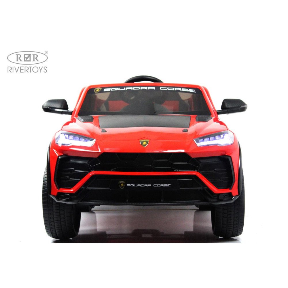 Детскиая машина Lamborghini Urus (E777EE) красная с пультом