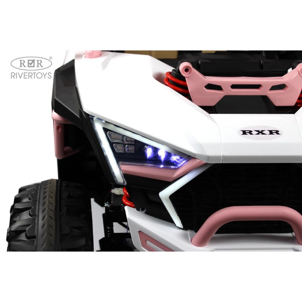 Полноприводный электромобиль багги E001EE розовый