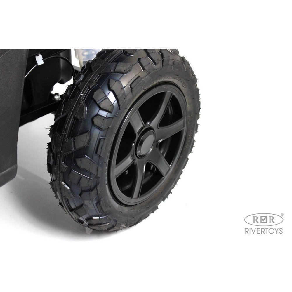 Мощный детский электромобиль Buggy M222MM черный Spider