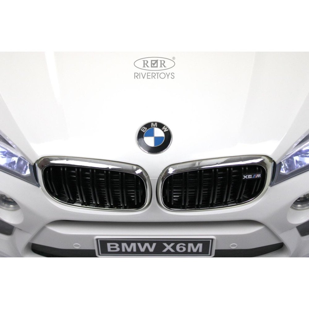 Детский электромобиль BMW X6M (JJ2199) белый