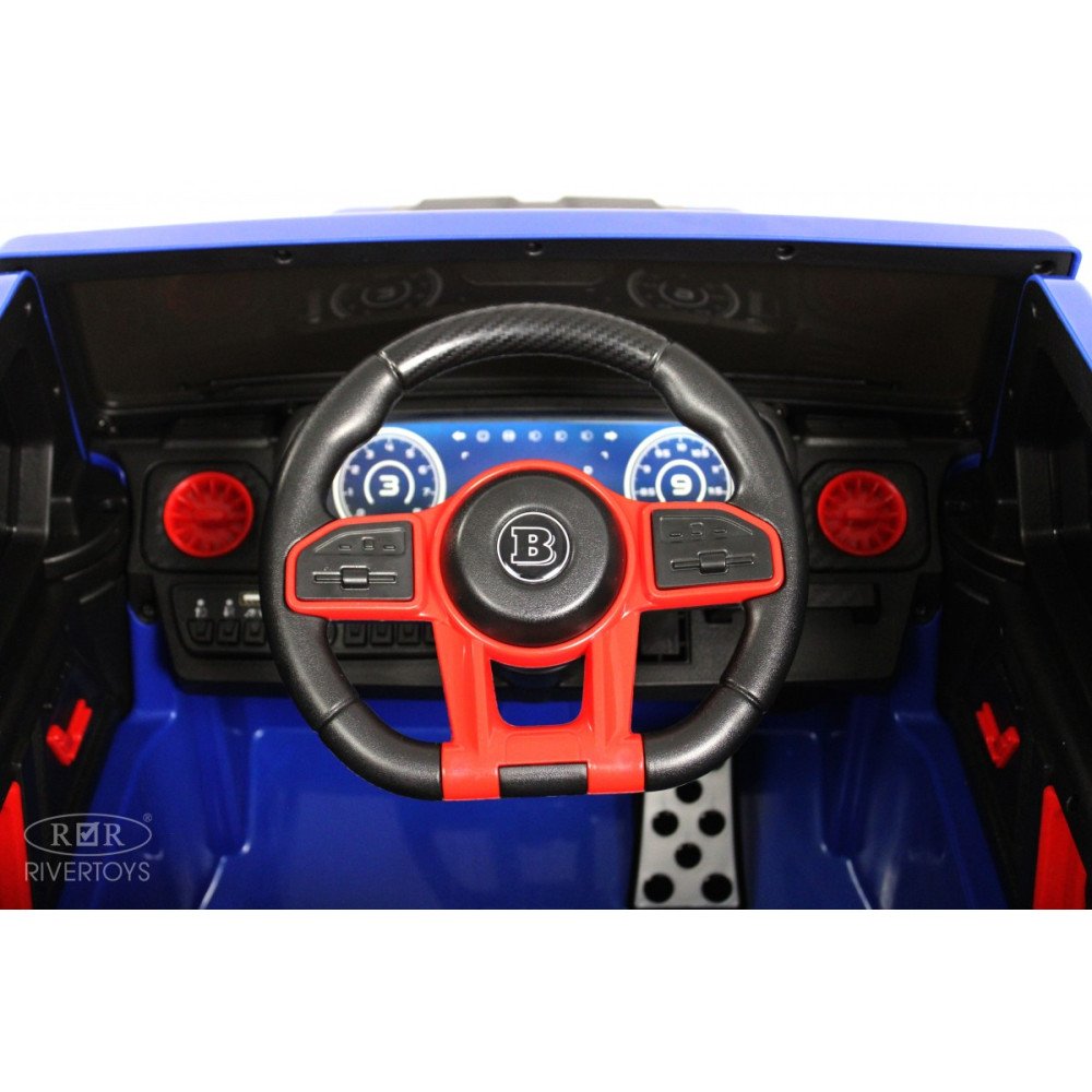 Детский автомобиль Mercedes-Benz Brabus Z999ZZ синий