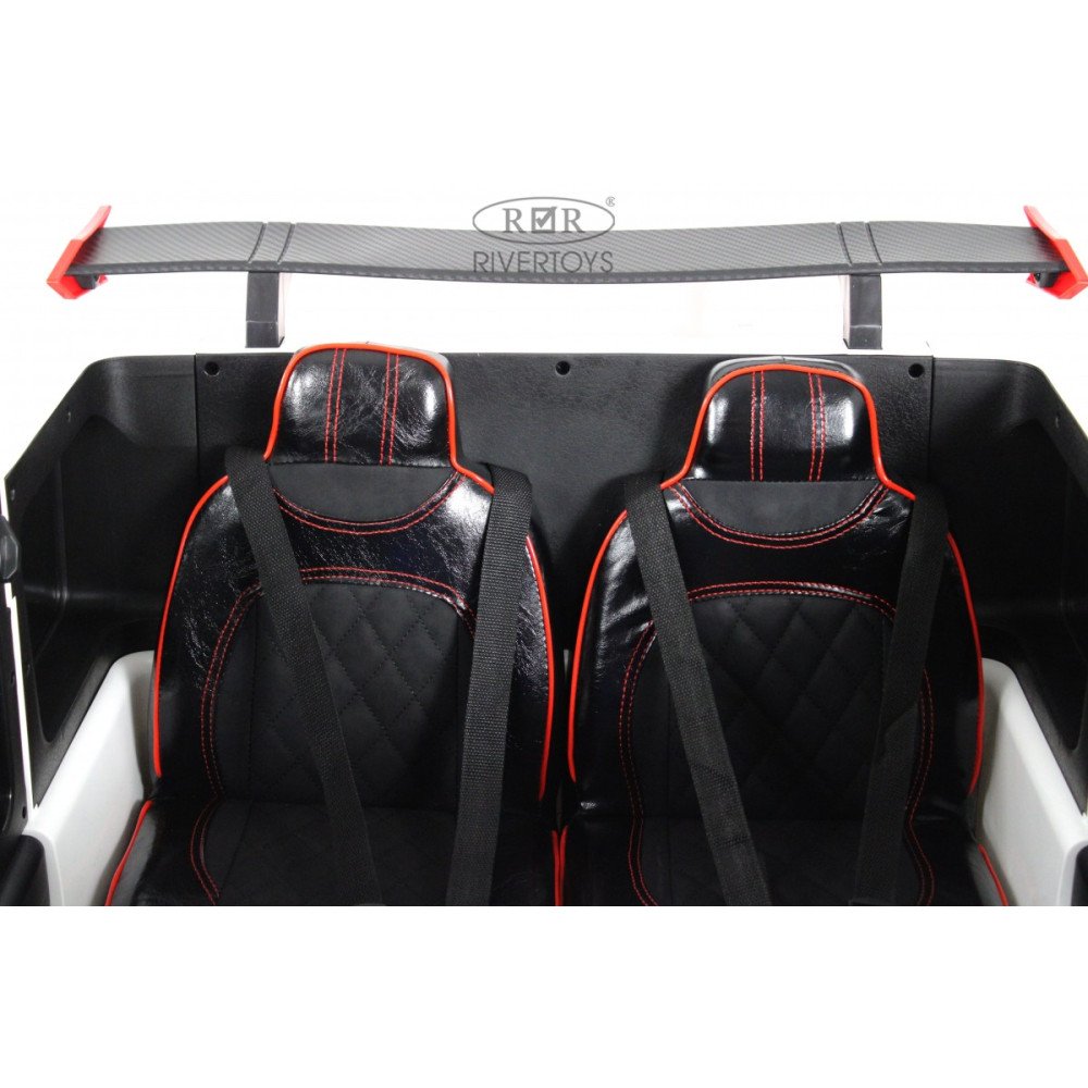 Детский автомобиль Mercedes-Benz Brabus Z888ZZ белый