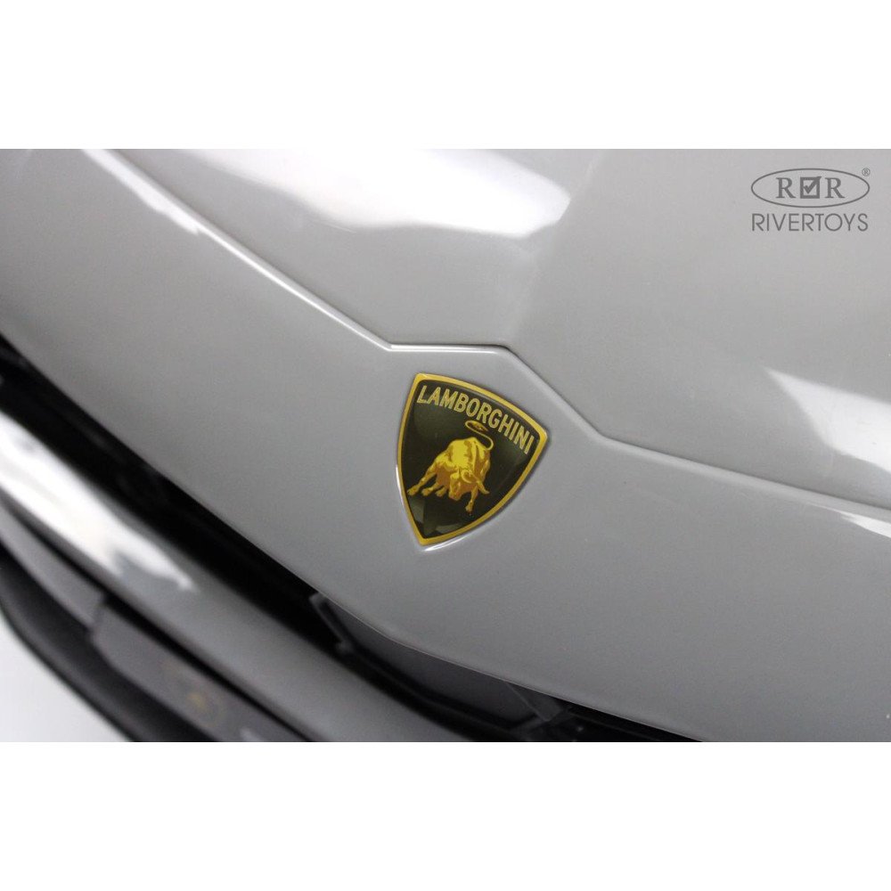 Электромобиль Lamborghini Urus (E777EE) серый