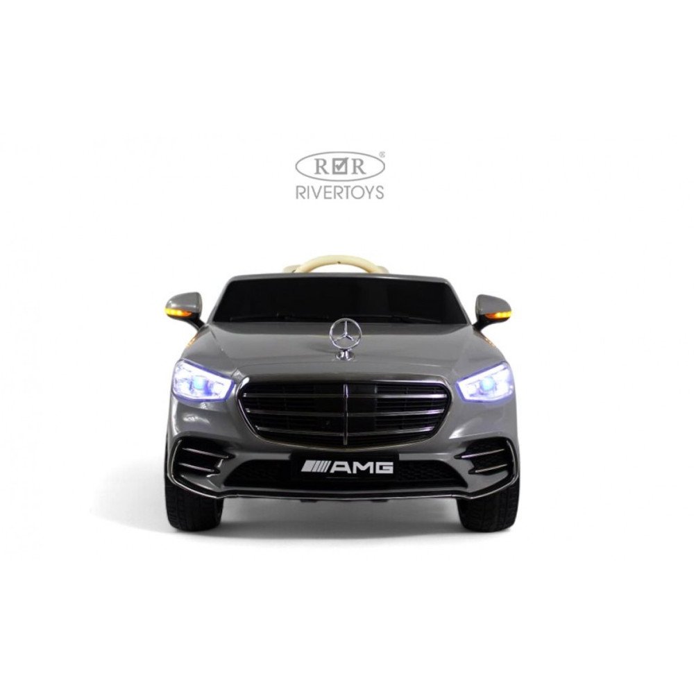 Детский электромобиль М333БХ 4WD серый