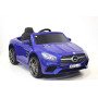 Электромобиль Mercedes-Benz SL500 синий на резиновых колесах, с пультом