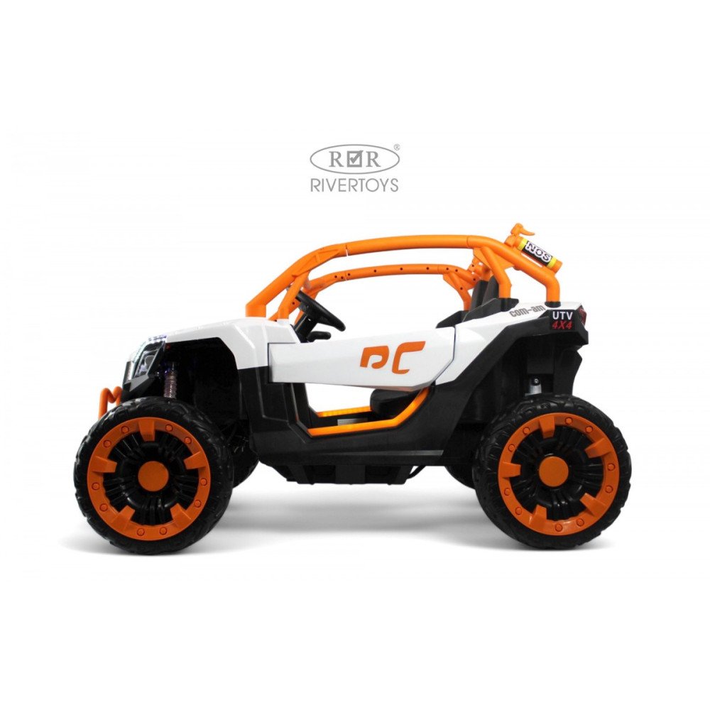 Детский машина X707XX бело-оранжевая