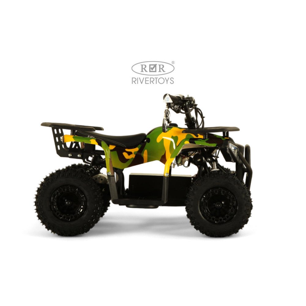 Квадроцикл MIKA желтый камуфляж, скоростной