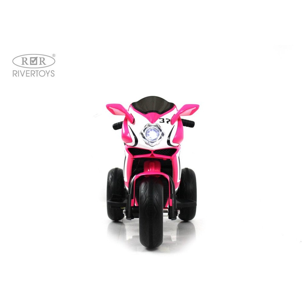 Электрический трицикл K222AM розовый