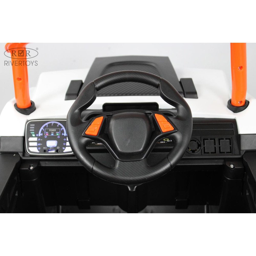 Детский электромобиль багги F888FF-A оранжевый