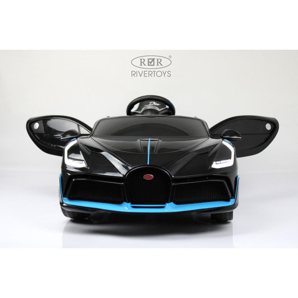 Детский электромобиль Bugatti Divo (HL338) черный