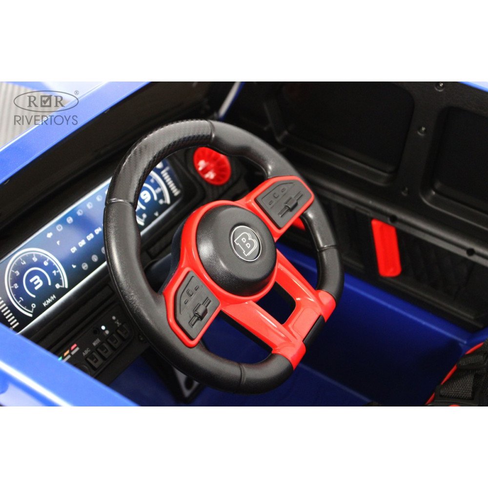 Детский автомобиль Mercedes-Benz Brabus Z999ZZ синий