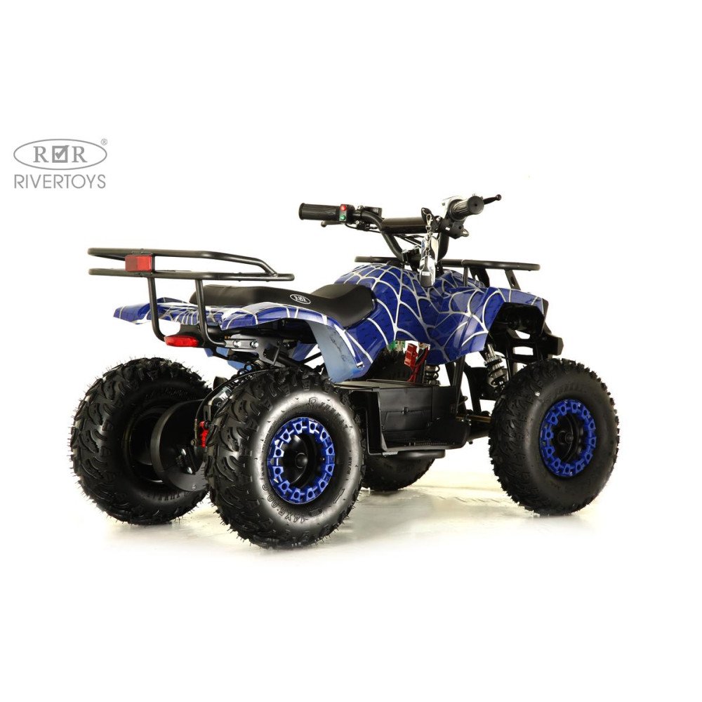 Детский квадроцикл TIKI LUX синий Spider