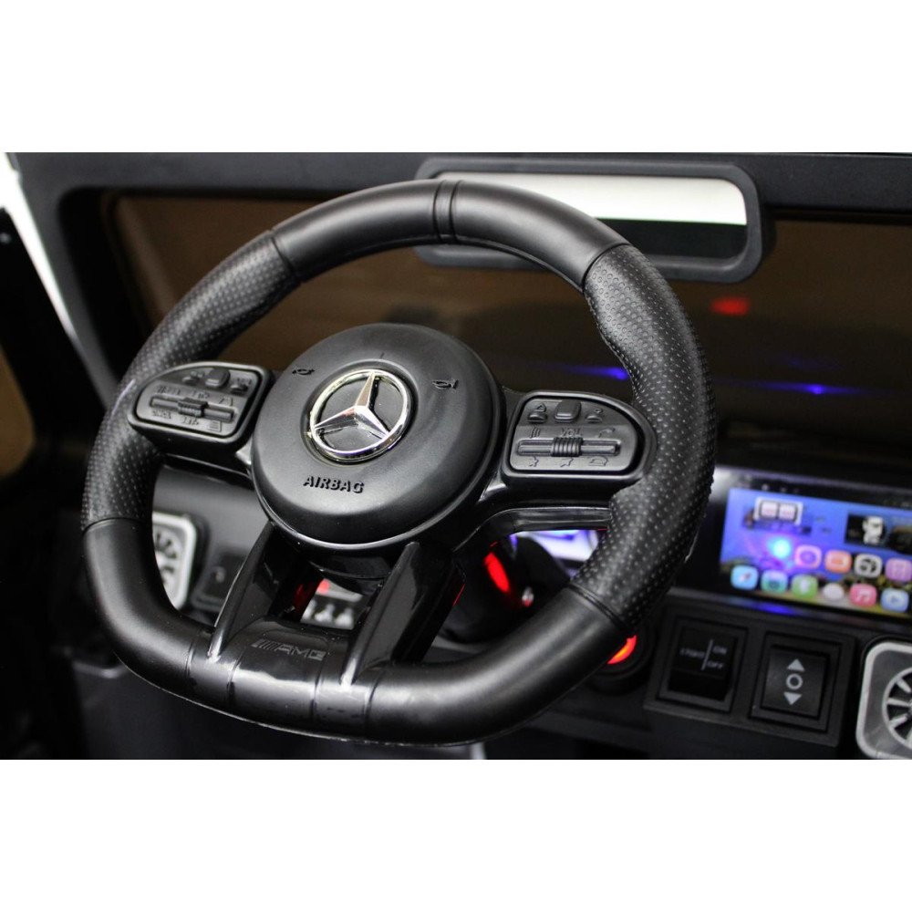 Детский электромобиль Mercedes-Benz G63 (K999KK) серый глянец