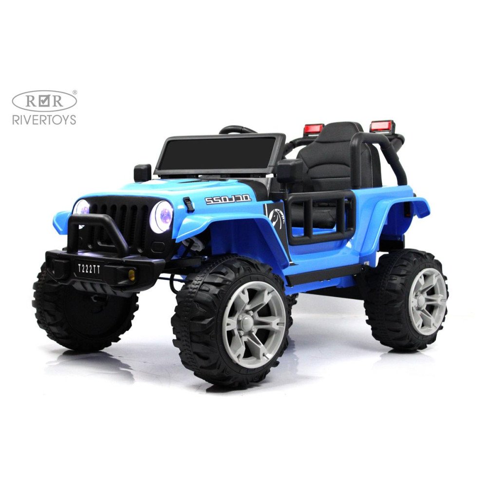 Детский багги Jeep Wrangler T222TT 4WD синий