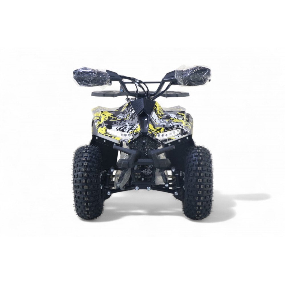 Бензиновый квадроцикл LEON 49CC желтый Special, детский
