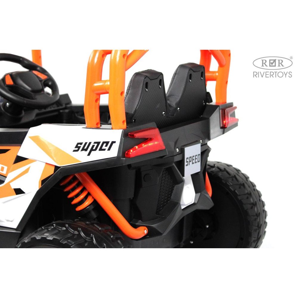 Детский электромобиль багги F888FF-A оранжевый