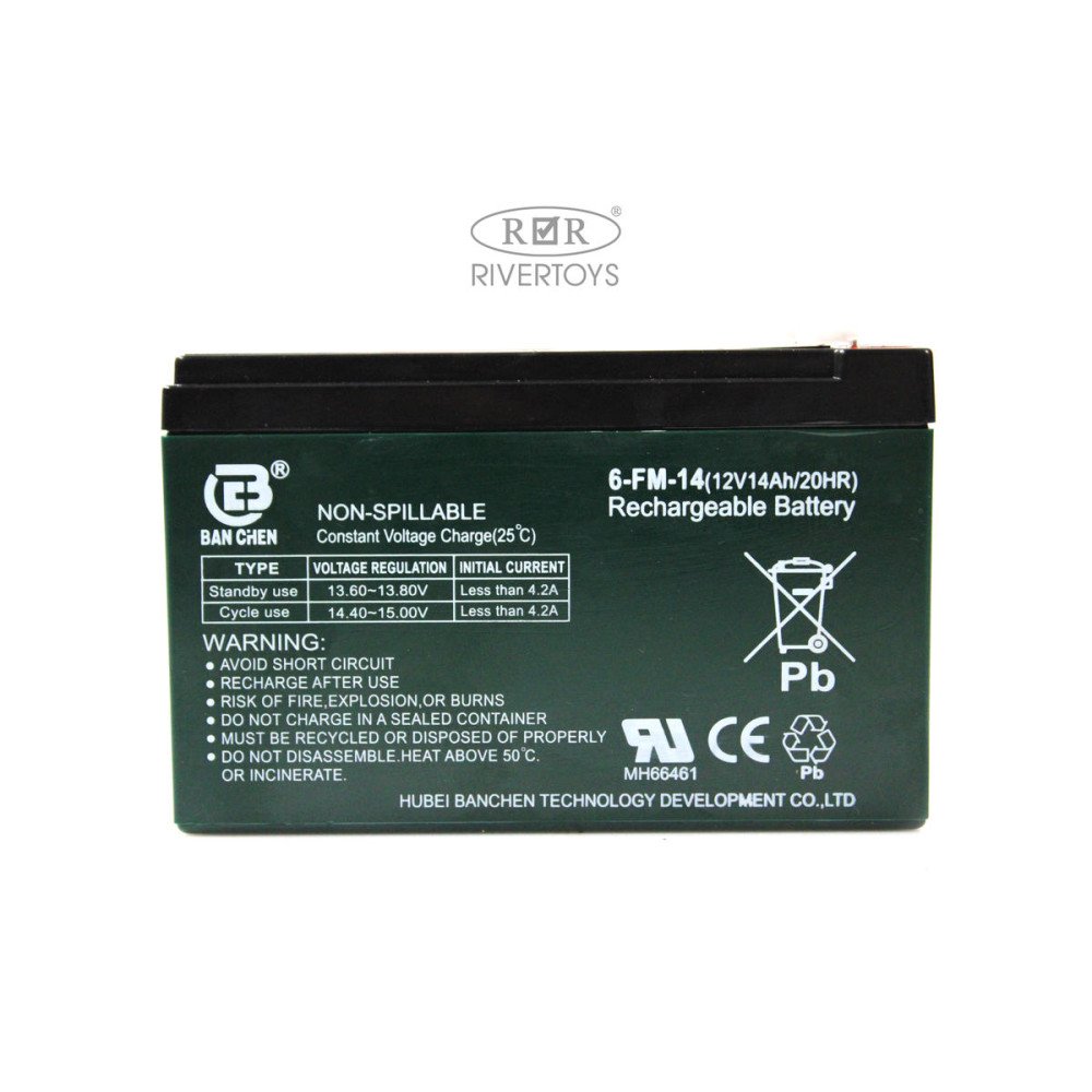 Аккумулятор 12V/14Ah (RiverToys)