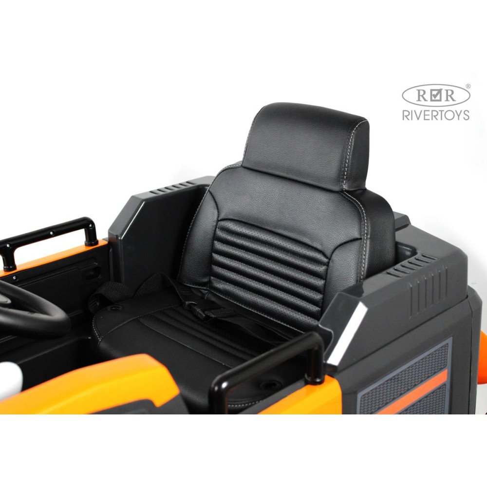 Детский экскаватор Volvo (Y444YY) оранжевый