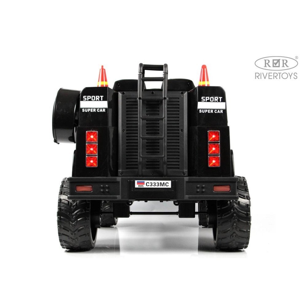 Детский электромобиль джип C333MC Mercedes черный, 4WD
