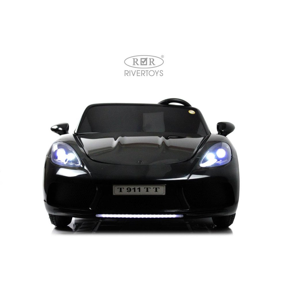 Детский электромобиль T911TT черный Porshe Cayman