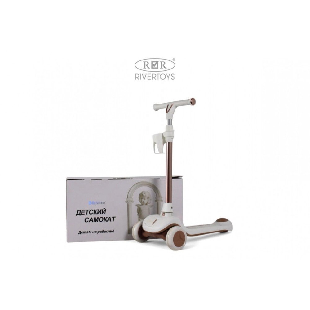 Самокат-беговел HB-111 белый