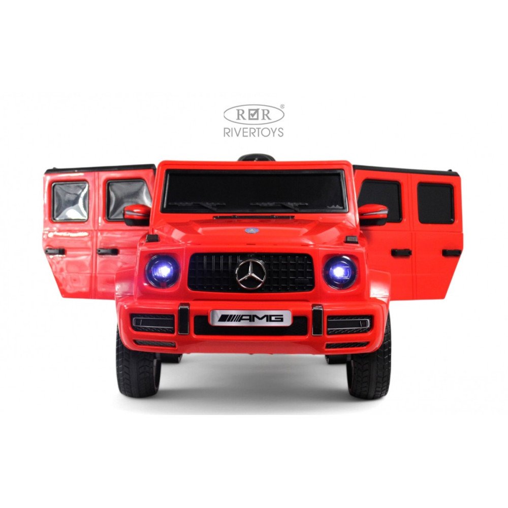 Детская машина Mercedes-AMG G63 4WD (G333GG) красная, с пультом