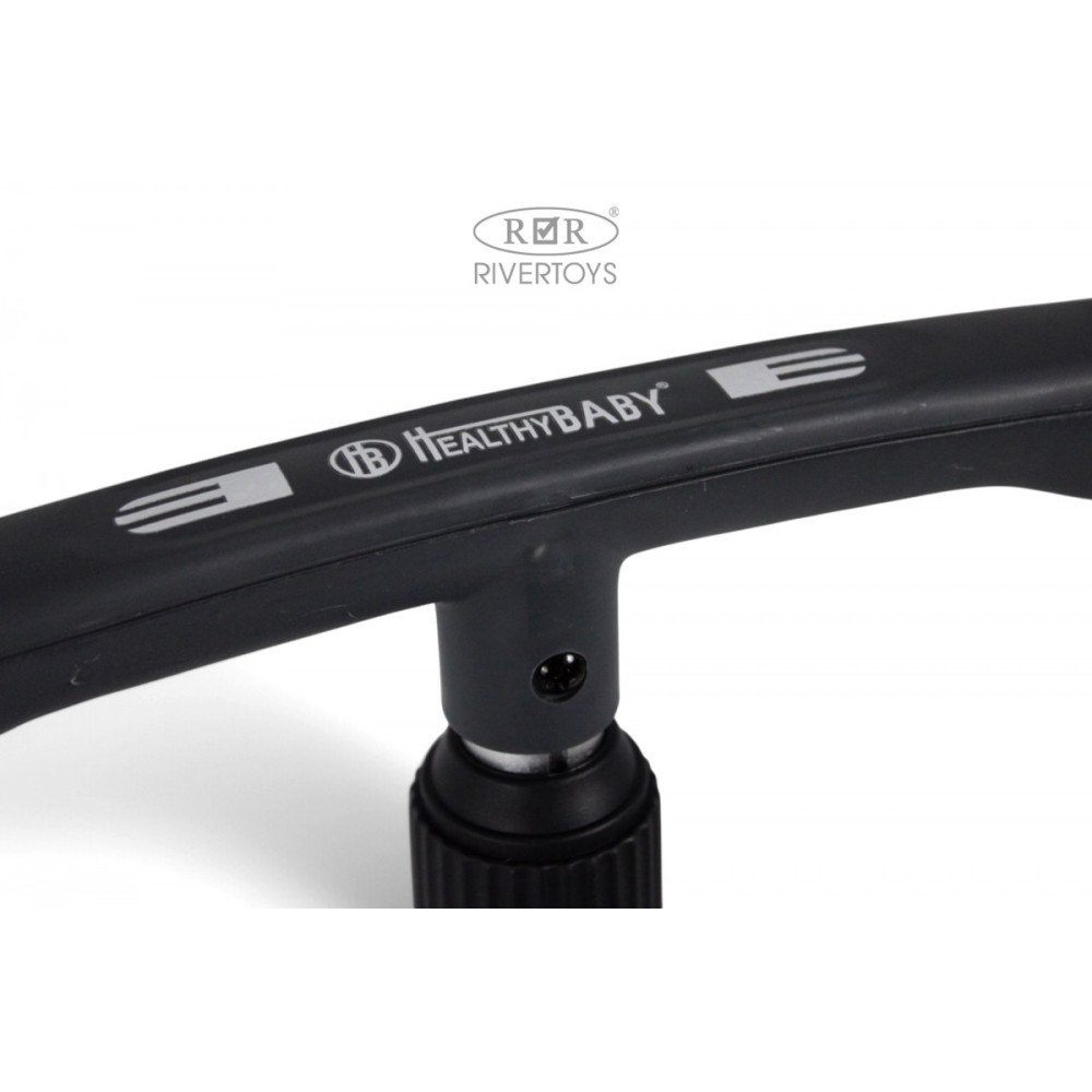 Самокат-беговел HB-008 графитовый