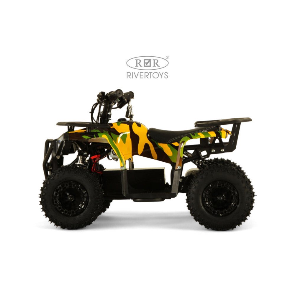 Квадроцикл MIKA желтый камуфляж, скоростной