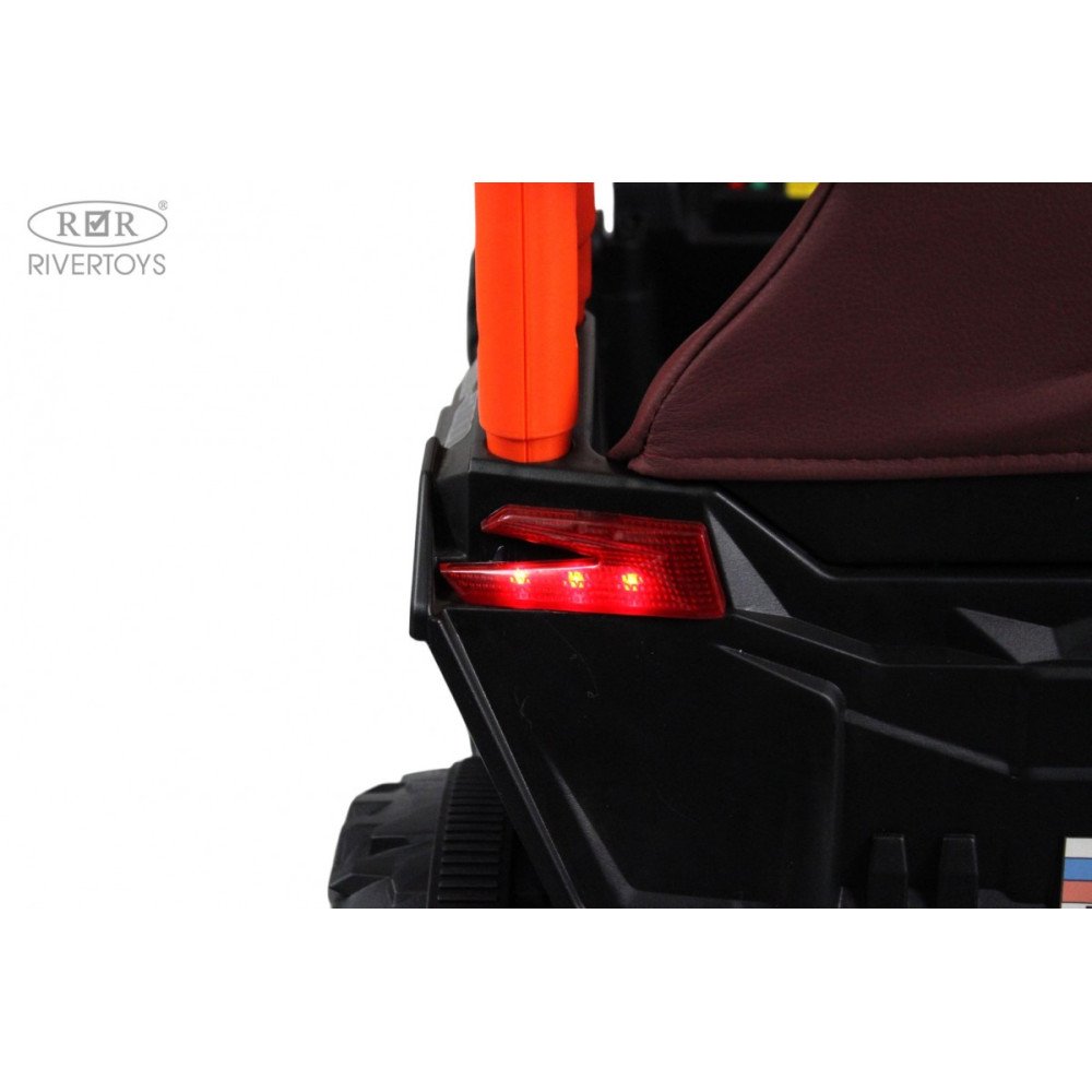 Детский электромобиль М303БХ оранжевый (RiverToys)